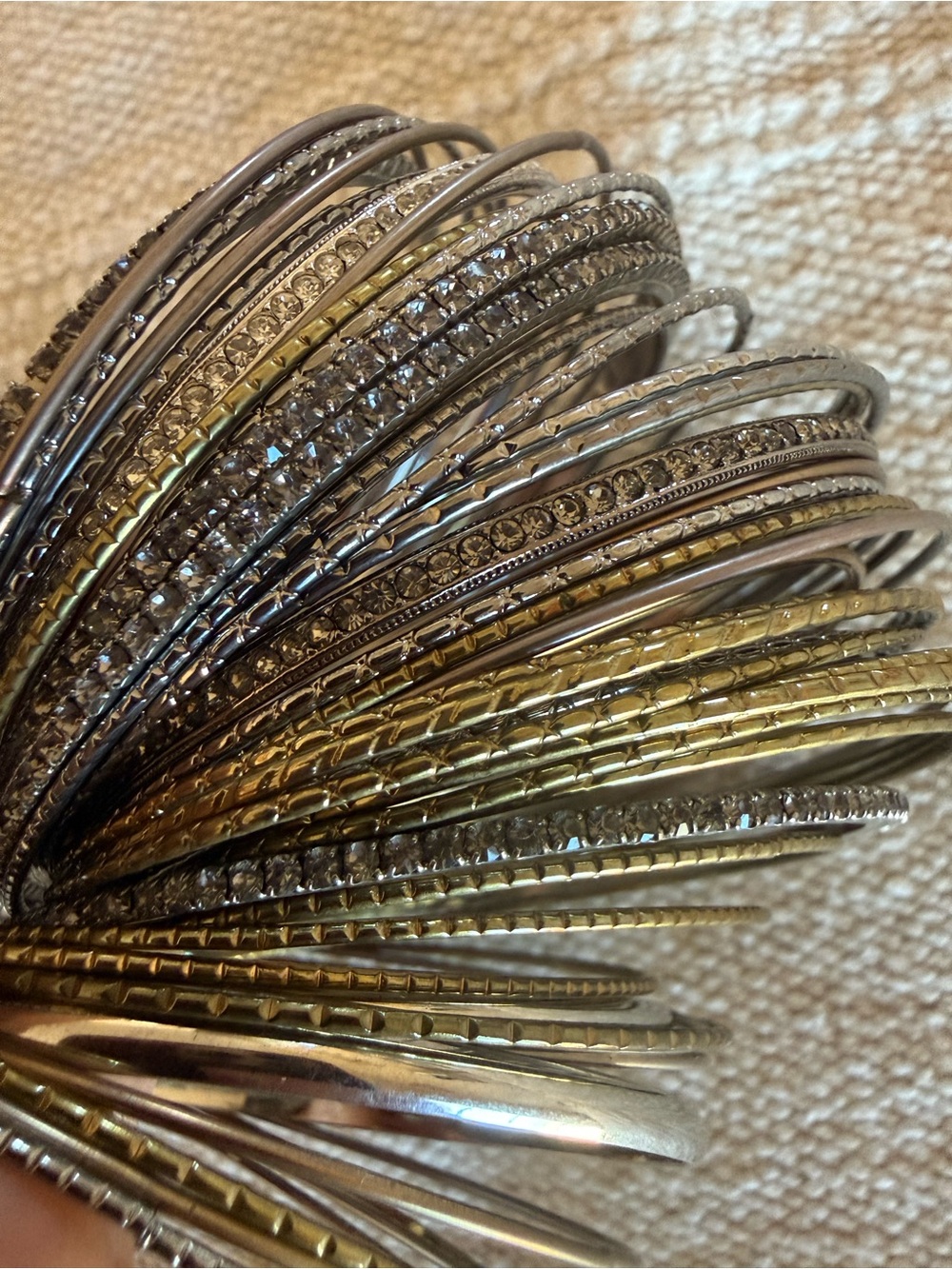 ✨ India Mixed-Metal Bangle Collection ✨ - Picture 4 of 11